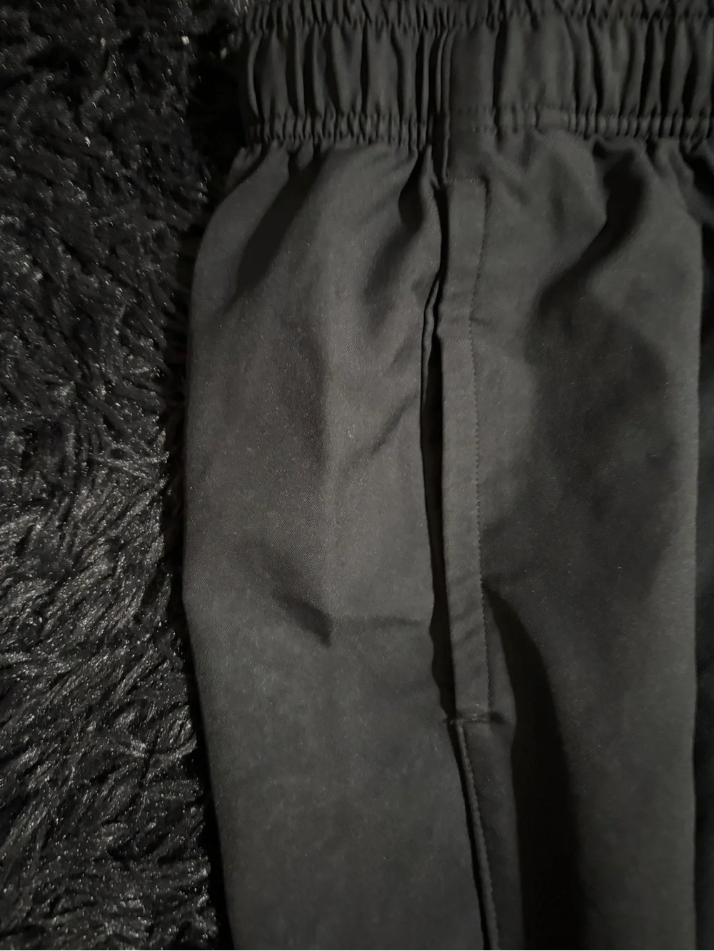 Nike Black & Gray Soccer/Training Track Pants